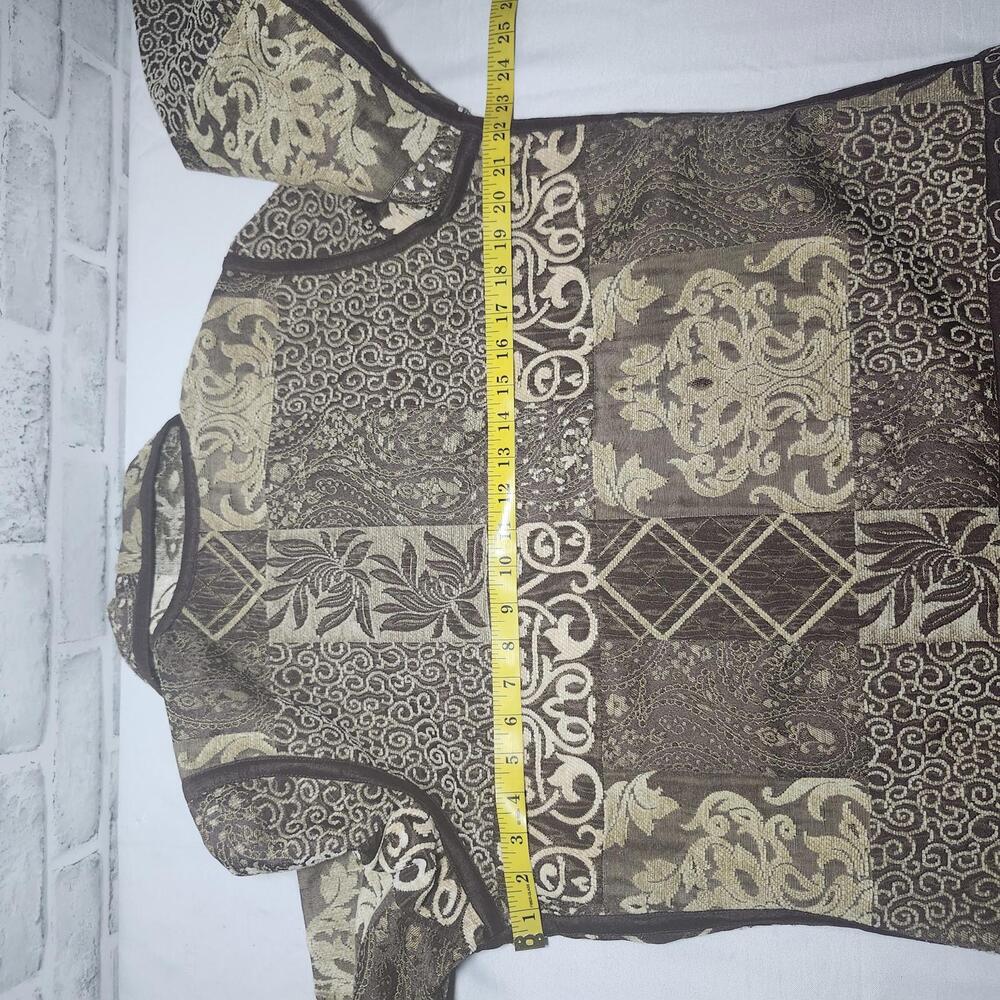 Draper's & Damon's Women's Patchwork Pattern Jack… - image 8